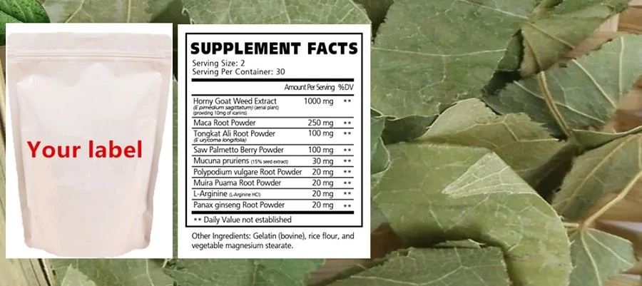 male pills for mane horny goat weed capsule